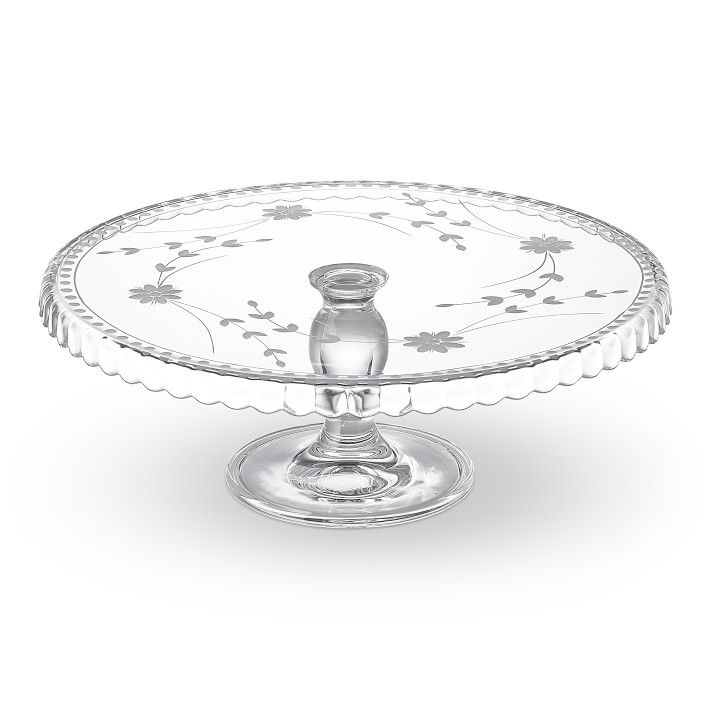 Vintage Etched Cake Stand | Williams-Sonoma