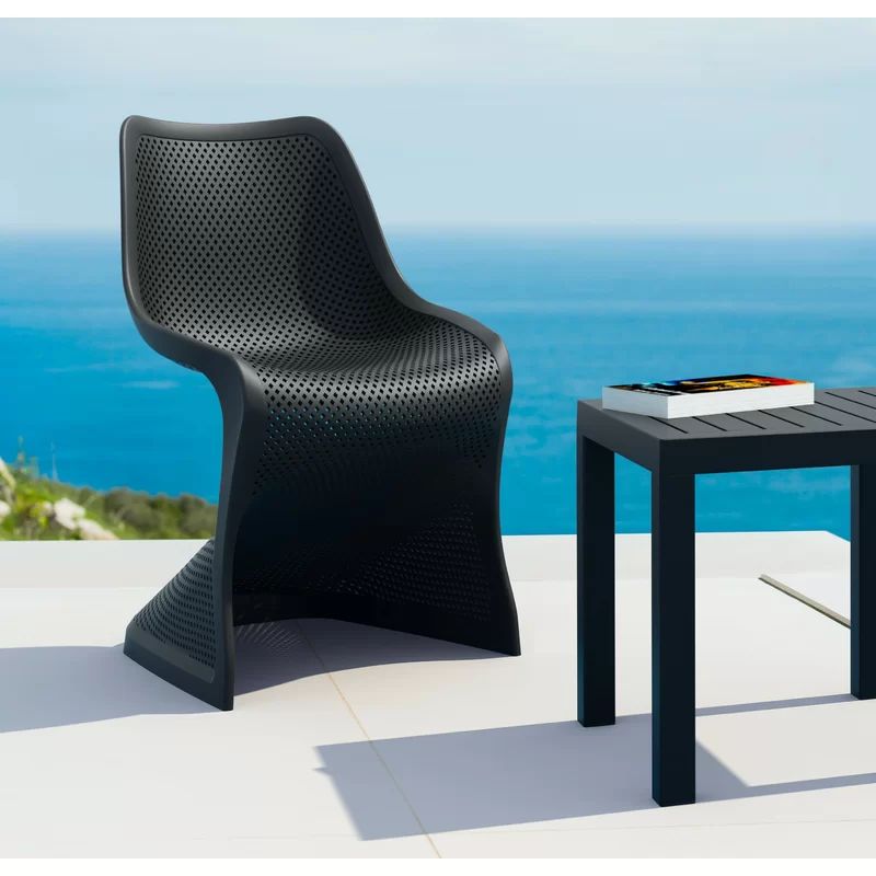 Stacking Patio Dining Side Chair | Wayfair North America