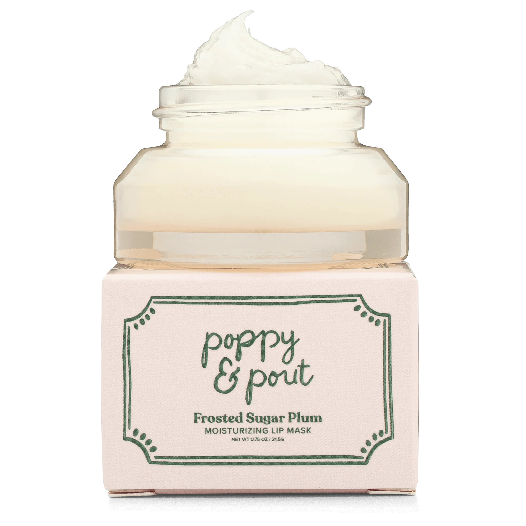 Limited Edition, Lip Mask, Holiday, Frosted Sugar Plum | Poppy & Pout