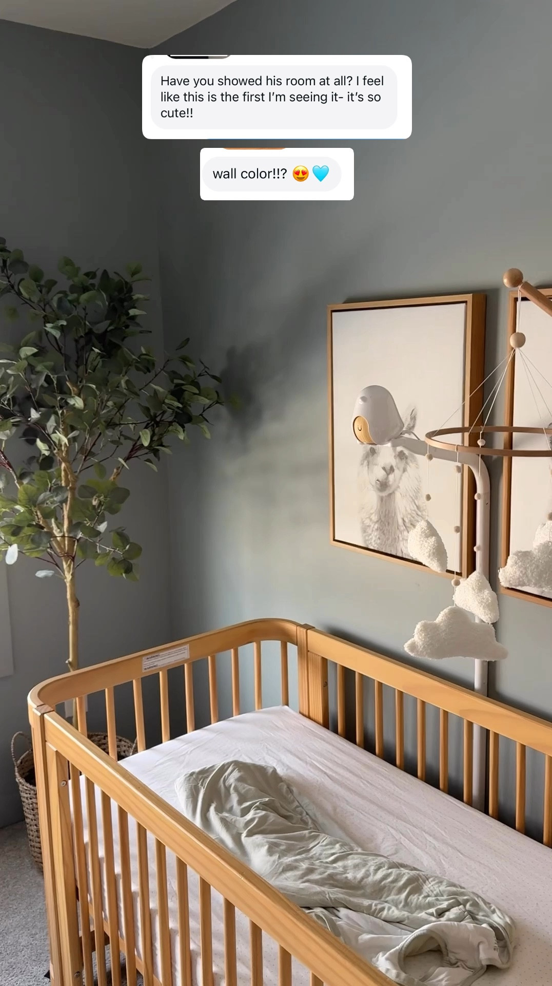 Wesley’s nursery details 🩵 
Some of these items are 6+ years old since I used them for Keldon & Fritz’s nurseries!

Crib is by @nestig 

#LTKKids #LTKBaby #LTKBump