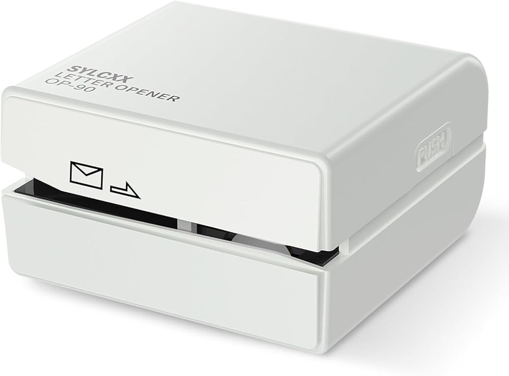 Portable Desks Electric Letter Opener - Letter Openers Envelope Slitter, Envelope Opener, Electri... | Amazon (US)