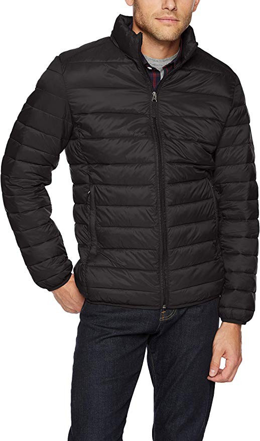 Amazon Essentials Men's Lightweight Water-Resistant Packable Puffer Jacket | Amazon (US)