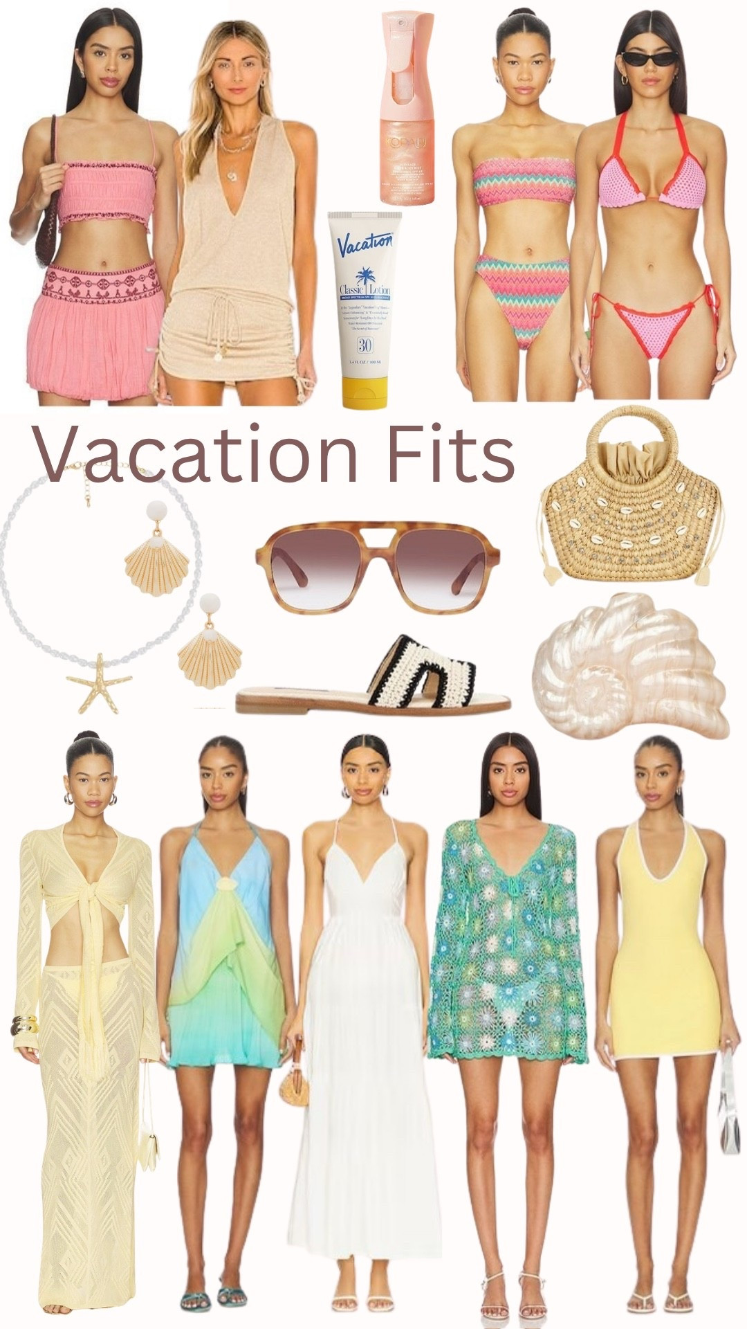 Love these for vacation looks. 

#eurosummer #resort #summer #vacationfit

#LTKTravel #LTKFestival #LTKootd