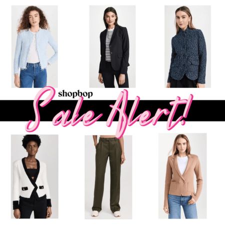 The Shopbop Spring Forward sale is REALLY good, guys -- there is a ton of great stuff for work whether you work in a corporate office or business casual (or if you just prefer a classic, polished look)! We picked out a bunch of our favorites... it's rare to see some of these on sale, including basic Smythe blazers 20% off, as well as great picks from Rag & Bone, IRO, L'Agence, Black Halo, Favorite Daughter, Vince, and Veronica Beard...  see today’s post for all our picks on Corporette.com!

#LTKworkwear #LTKover40 #LTKsalealert