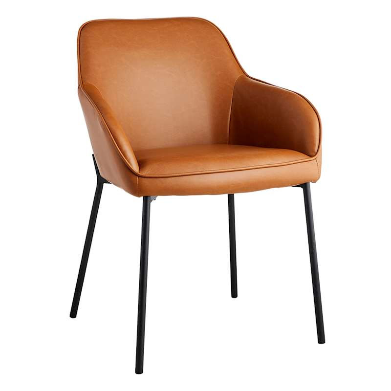Destin Dining Chair, Cognac | At Home