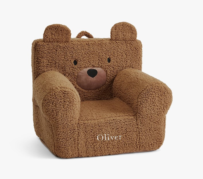 Kids Anywhere Chair®, Caramel Sherpa Bear | Pottery Barn Kids