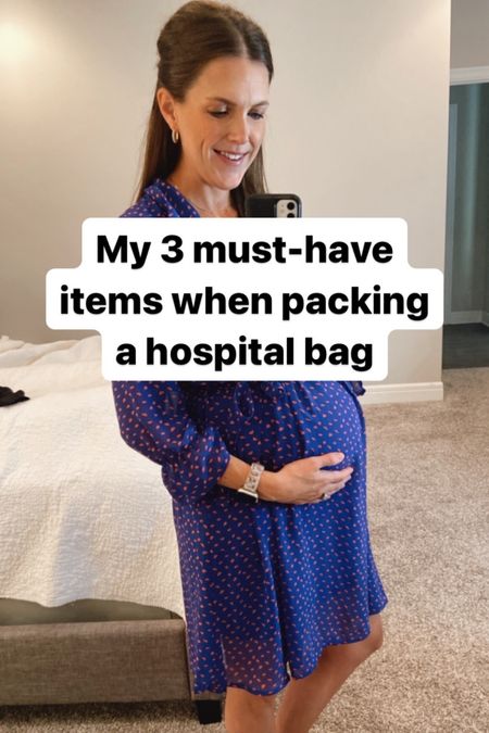 Pregnant with my third baby & these are my top 3 must-have items when you head to the hospital to deliver! #amazon #pregnant #pregnancy #hospitalbag #LTKunder50 

#LTKbump #LTKbaby