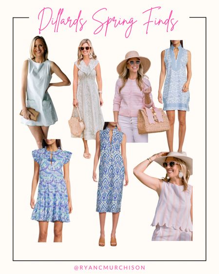 Spring outfit ideas from Dillards, spring fashion finds, spring style 

#LTKfindsunder100 #LTKstyletip