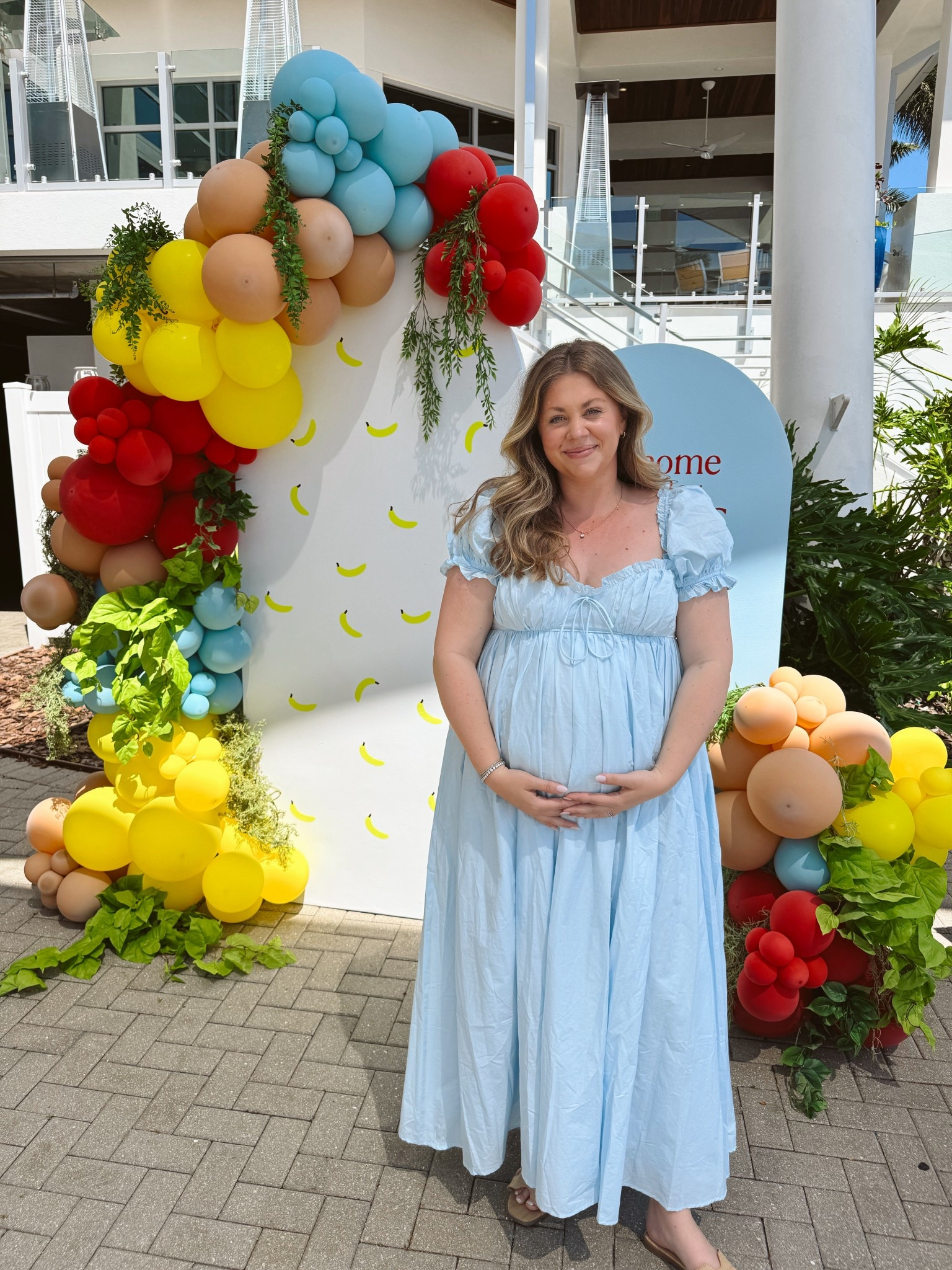The perfect baby shower dress! 

#LTKBump #LTKMidsize
