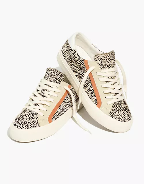 Sidewalk Low-Top Sneakers in Spotted Calf Hair | Madewell