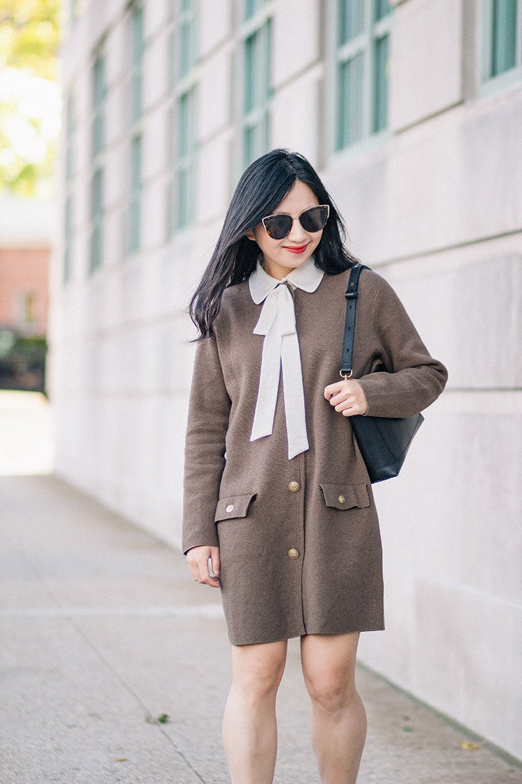 Layer a tie neck blouse under the J.Crew Long Giselle Sweater Blazer for a flirty touch.  

 #LTKFindsUnder100 #LTKStyleTip #LTKWorkwear