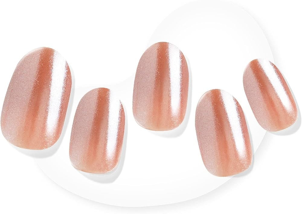 Dashing Diva Glaze Nail Strips - Chocolate Glaze | Works with Any LED Nail Lamp | Long Lasting, S... | Amazon (US)