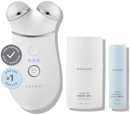 NuFACE Trinity+ Microcurrent Facial Device Kit - FDA Cleared Face Sculpting & Neck Tightening Dev... | Amazon (US)