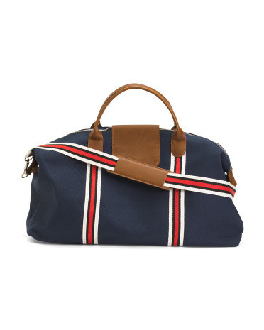 Canvas Original Duffel Bag | Leather/Metal | Marshalls