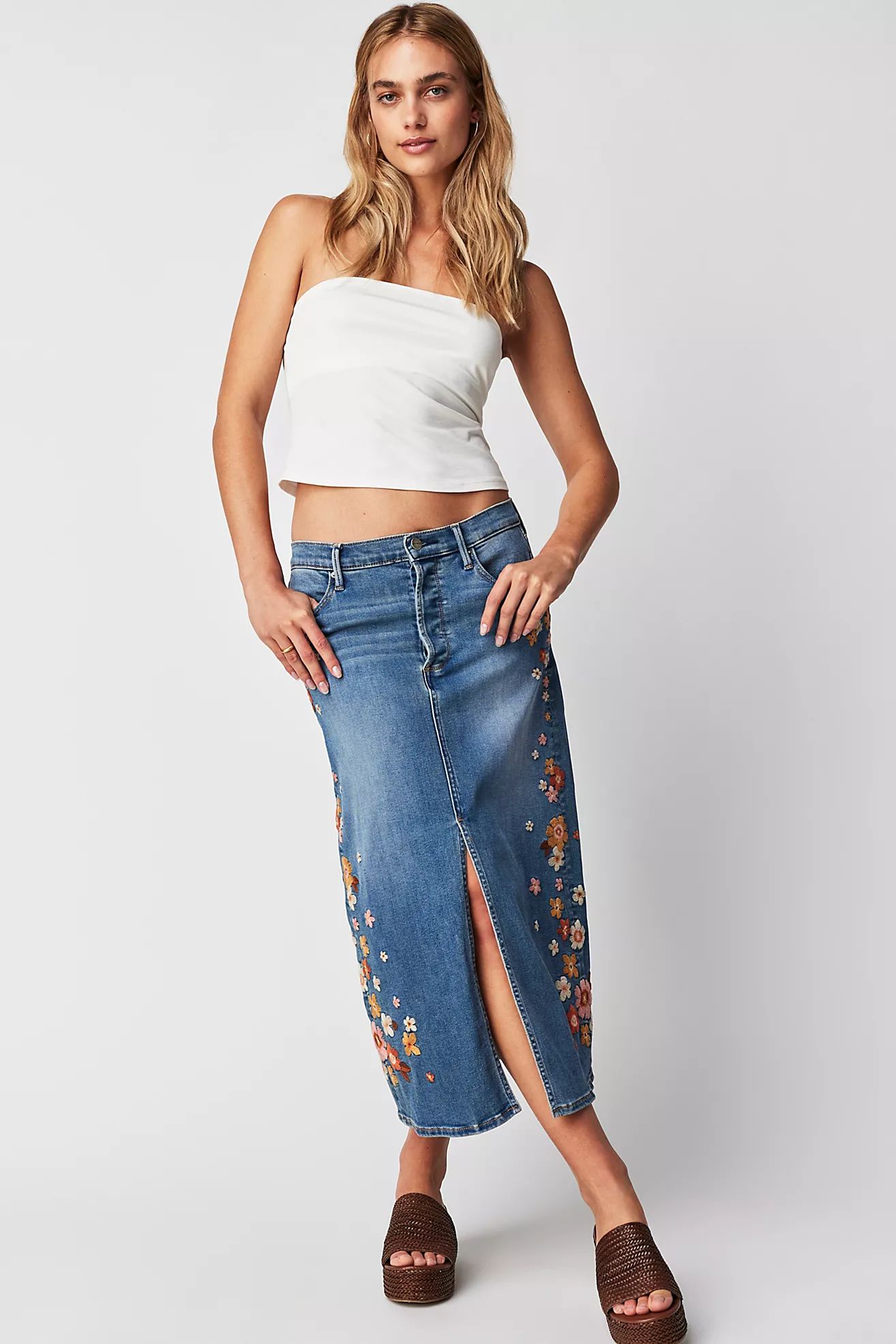 Driftwood Citrus Mod Piper Skirt | Free People (Global - UK&FR Excluded)