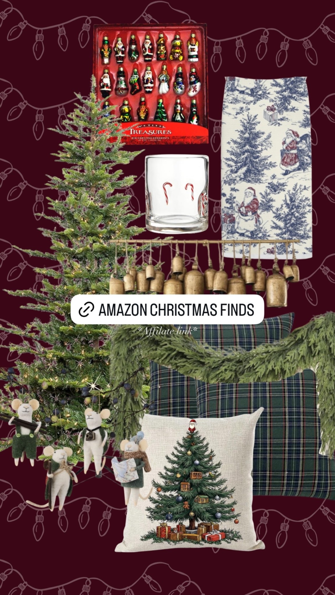 ✨ Cozy Christmas Home Finds ✨
If you love a timeless, layered holiday look — a little traditional, a little whimsical — these Amazon Christmas decor picks are perfect. Plaids, brass accents, and classic holiday textures that feel warm, nostalgic, and elevated. Shop all my favorites and recreate this cozy look for your own home 🎄

Amazon Christmas decor, cozy home style, traditional holiday decor, whimsical Christmas, festive home finds, holiday decorating ideas.


#LTKHoliday #LTKSeasonal #LTKGiftGuide