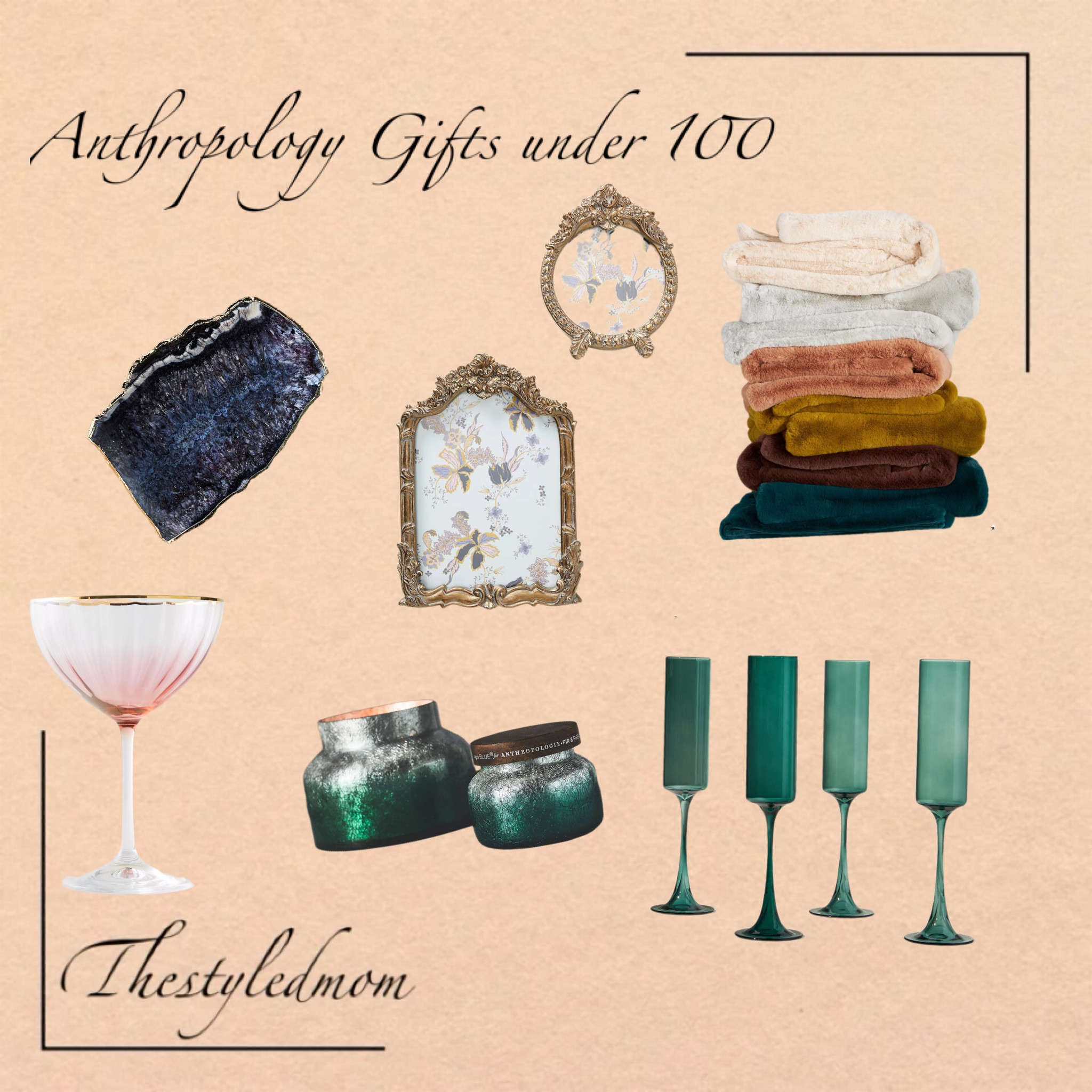 Love these gifts from Anthropology - all under $100. 

#LTKGiftGuide #LTKxAF #LTKHoliday
