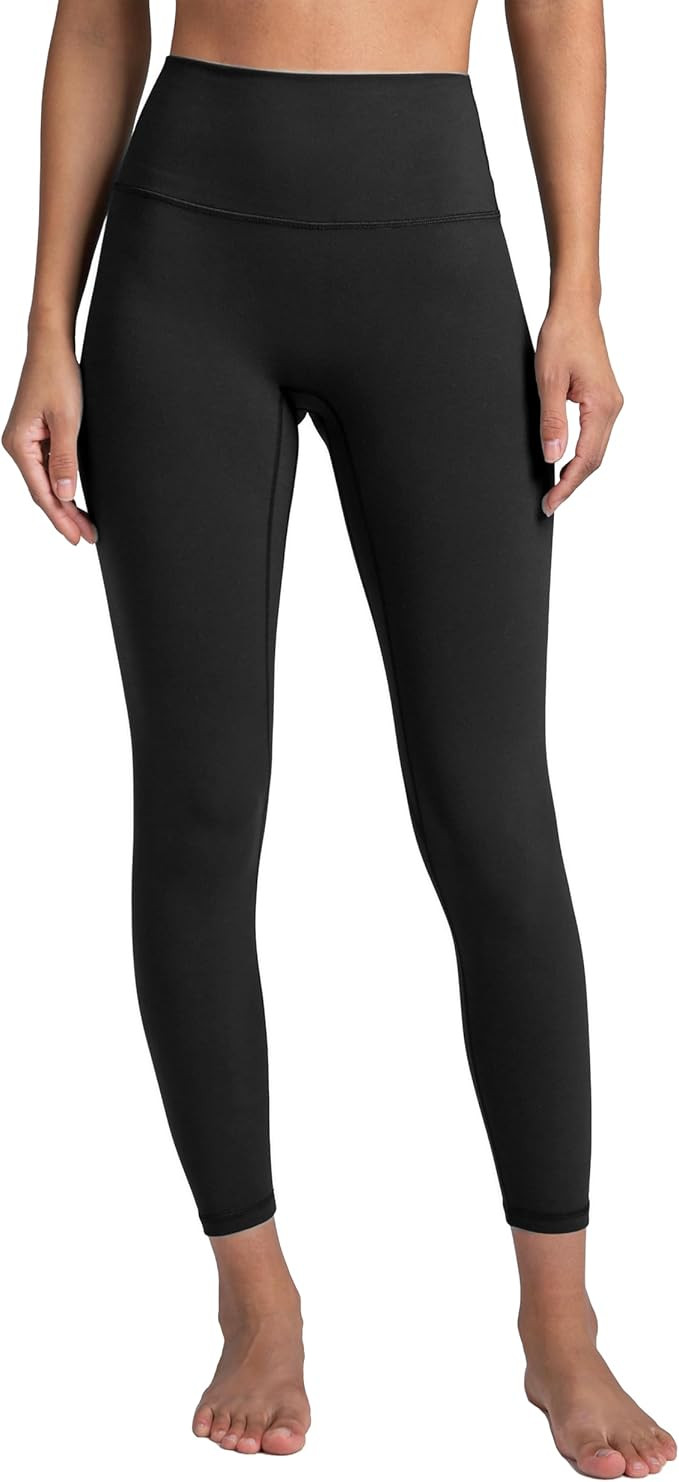 Colorfulkoala Dreamlux No Front Seam Leggings for Women 25"/28" Inseam, Seamless High Waisted But... | Amazon (US)
