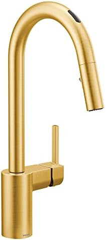 Moen 7565EVBG Align Smart Touchless Pull Down Sprayer Kitchen Faucet with Voice Control and Power... | Amazon (US)