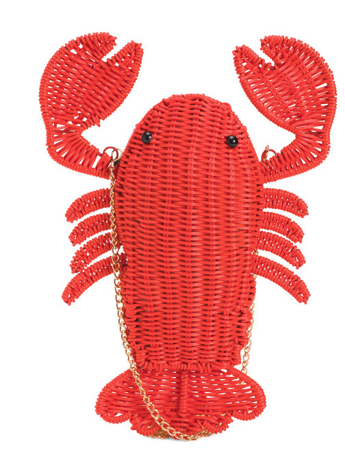 A conversation piece! I used to have a betsey johnson flower pot hand bag that I bought in Century 21 across from the WTC. Oh how I still wish I had it! In my single 20's life, my friends and I would never go out for the night without a prop! This is exactly what you need to break the ice with anyone. Heading to Maine or somewhere nautical any time soon? You need this and will seriously have it forever.  Lobster wicker bag 

 

#LTKmomlife #LTKFestival #LTKSeasonal