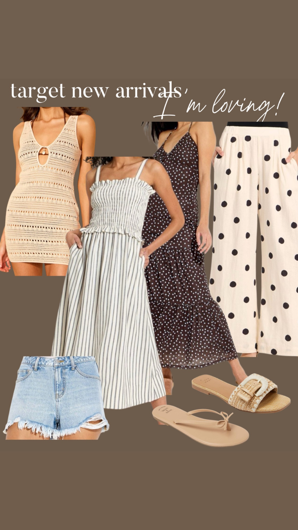 Target spring finds outfit idea spring break sandals flats 

#LTKPlusSize #LTKPetite #LTKSaleAlert