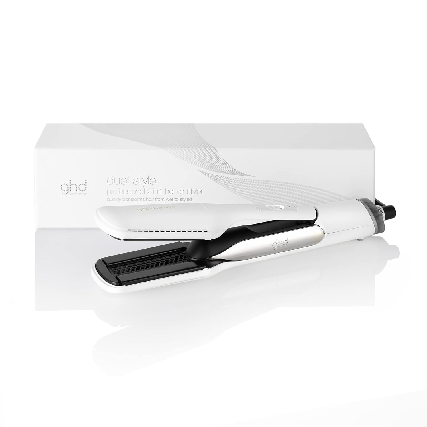 ghd Duet Style ― 2-in-1 Flat Iron Hair Straightener + Hair Dryer, Hot Air Styler to Transform H... | Amazon (US)