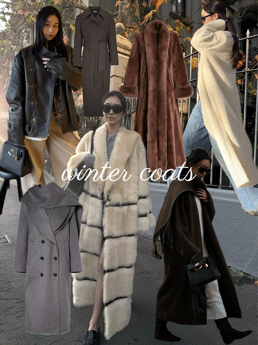 冬季大衣/皮草/皮衣心愿单
BEST WINTER COATS WISH LIST
