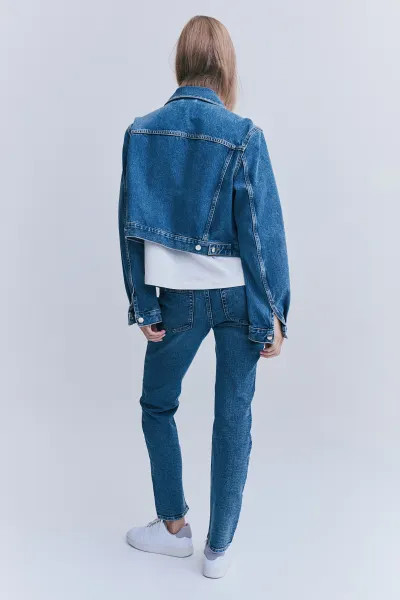 MAMA Slim Straight Low Jeans | H&M (FR, IT, ES, PT, BE)