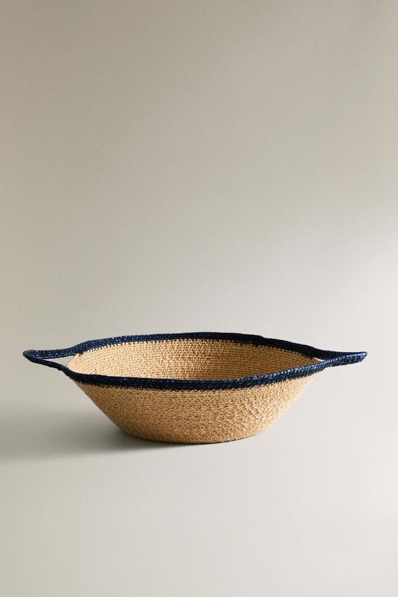 SEAGRASS BASKET WITH HANDLES | Zara US