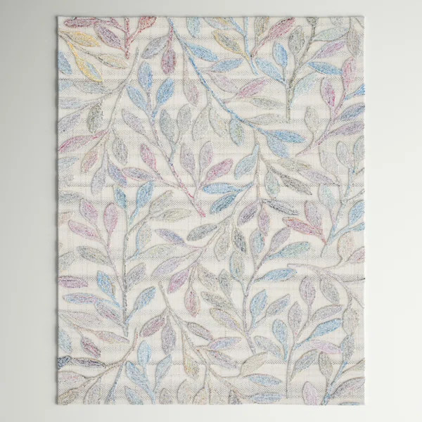 Ahmed Handmade Hand Tufted Performance Purple/Blue Rug | Wayfair North America