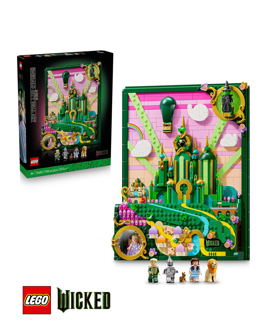 LEGO Wicked Emerald City Wall Art Set | Adult Wall Decor & Collectible Gift
The LEGO Wicked Emerald City Wall Art Building Set (75685) is the perfect collectible for Wicked fans and décor lovers. Designed for adults, it transforms into stunning wall art ideal for a living room, bedroom, office, or dorm. A creative build and a bold statement piece that celebrates the magic of Wicked.
A great holiday gift idea for women and men, movie lovers, and LEGO collectors. 💚✨


#LEGOWicked #EmeraldCity #WickedMovie #WickedFans #LEGOAdults #WallArtDecor #CreativeDecor #HomeDecorIdeas #DormDecor #MovieMerch #CollectiblesForAdults #GiftIdeas #HolidayGiftGuide #LEGOSet #PinterestFinds 

 #LTKGiftGuide #LTKHoliday