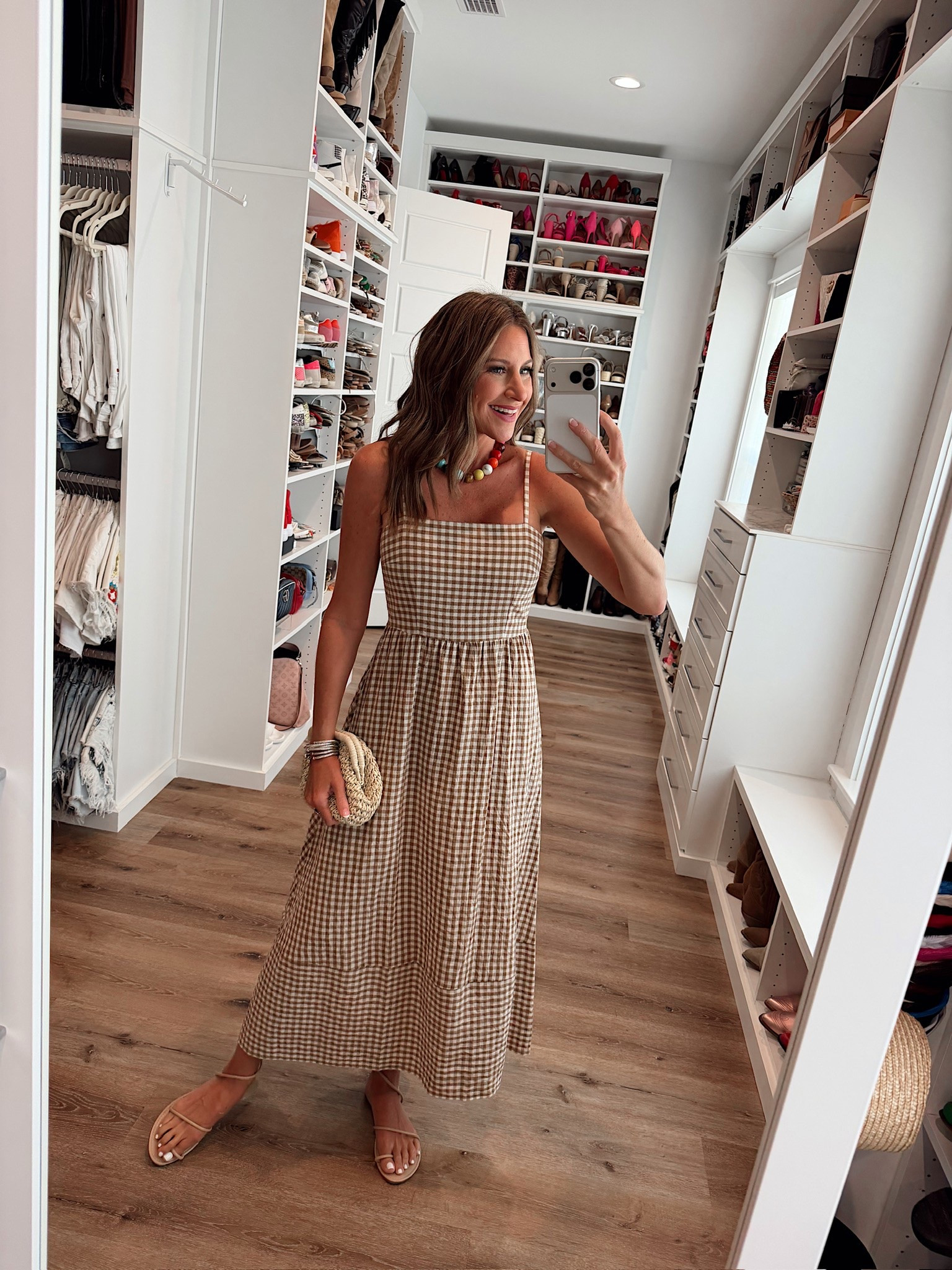 In a small dress, necklace, sandals and accessories - fits tts.

#LTKootd #LTKgrwm #LTKSeasonal
