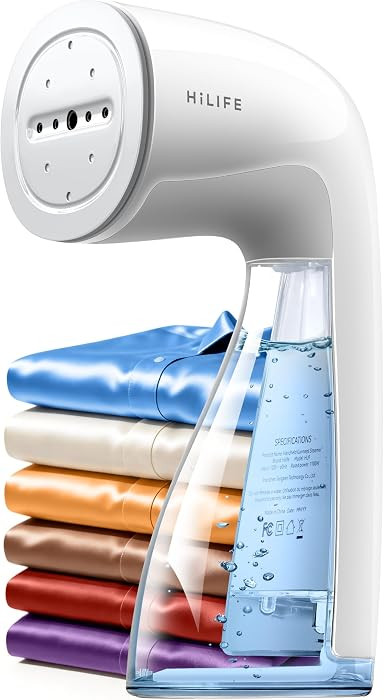 HiLIFE Upgraded Steamer for Clothes, Handheld & Portable, 1100W Powerful Steam, 300ml Big Capacit... | Amazon (US)