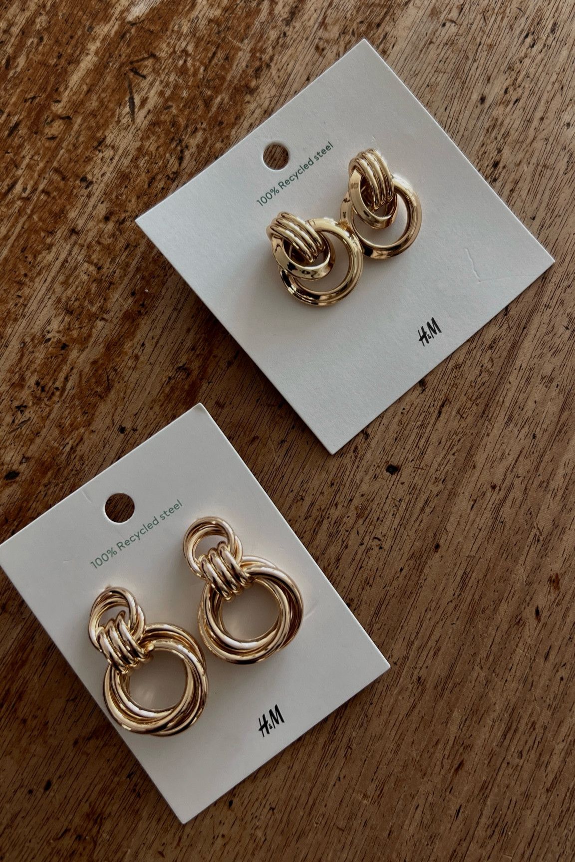 Chunky gold earrings. Statement bold earrings. Old money aesthetic. Gold jewelry. 

#LTKWorkwear