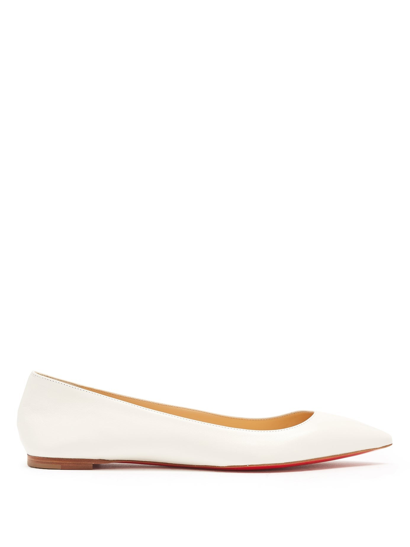 Ballalla point-toe leather flats | Matches (US)