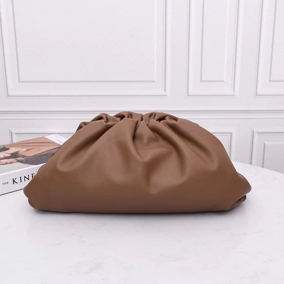Large Pouch Bag Leather Shoulder Bag Cloud Bag Dumpling Bag | Etsy | Etsy (US)