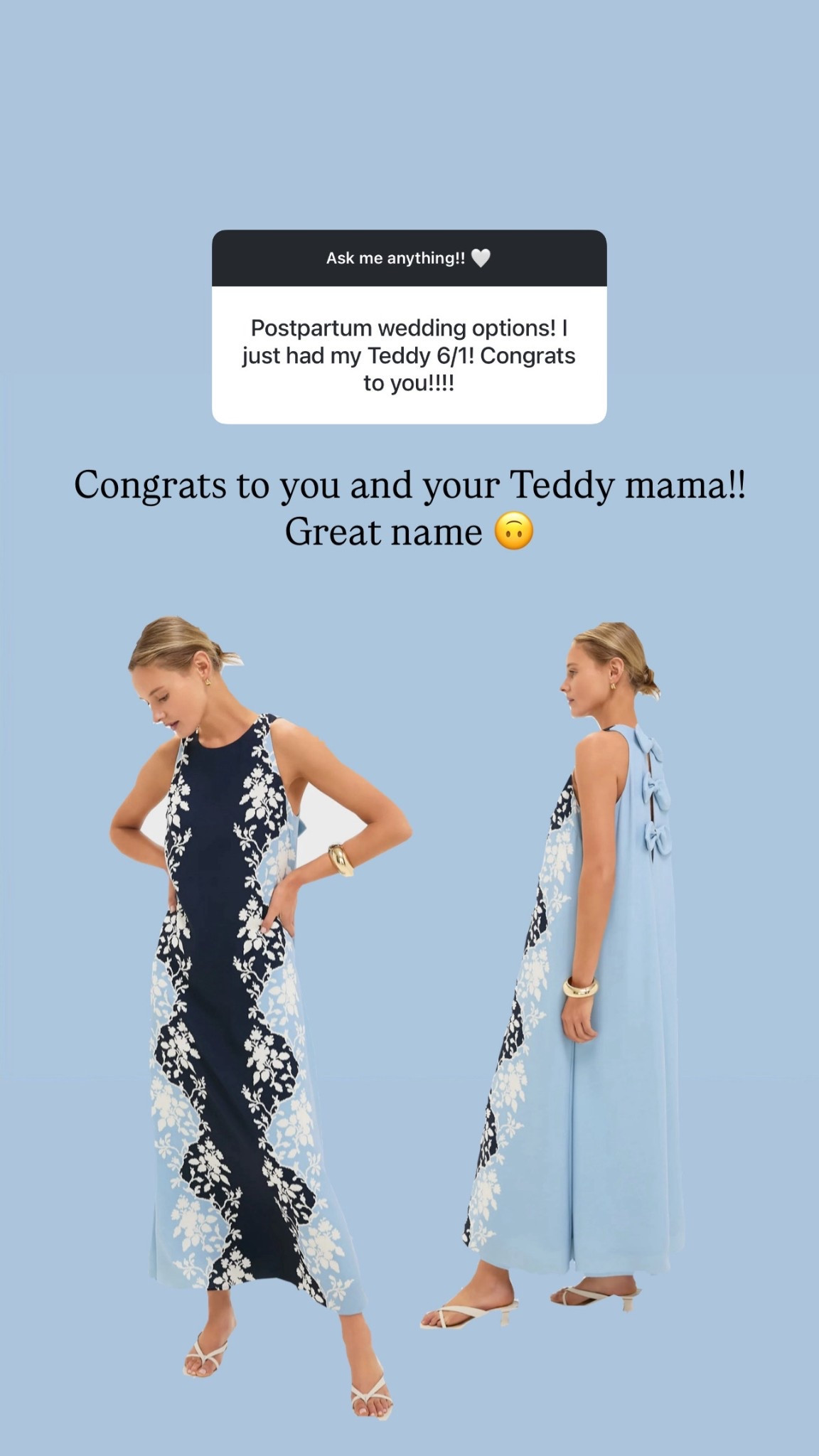 Wedding guest dress idea postpartum! Use the in-app code to get up to 20% off at Tuckernuck!

#LTKSummerEdit #LTKSaleAlert #LTKBump