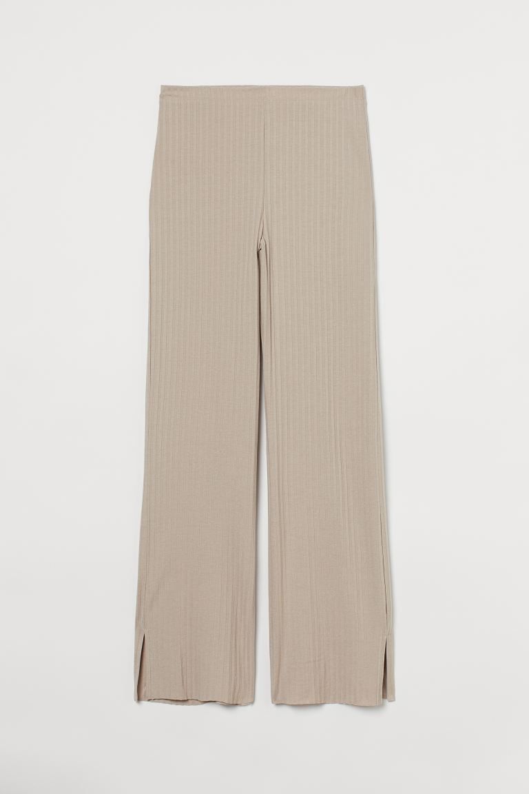 Ribbed Jersey Pants | H&M (US)