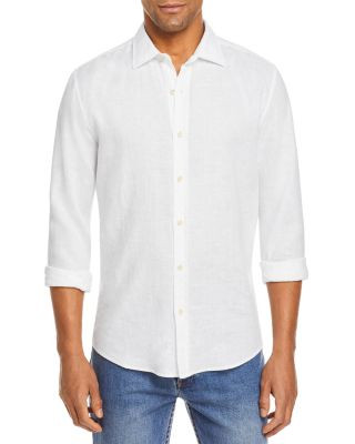 Standard Fit Linen Shirt - Exclusive | Bloomingdale's (AU)