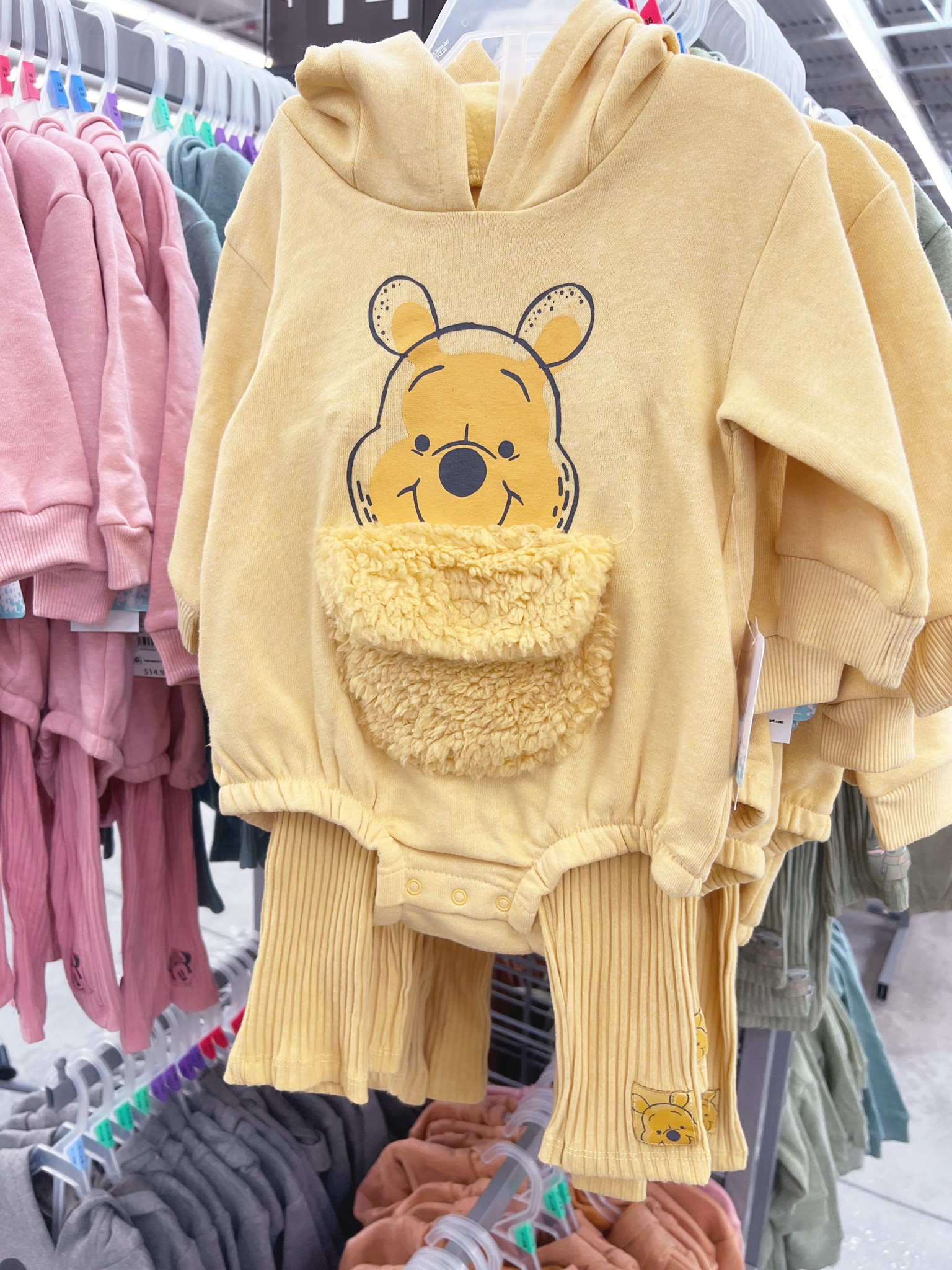 Disney Newborn Baby  Hooded Bodysuit and Pants ✨ Sizes 0/3 Months - 24 Months 😍

5 Characters Available 

#winniethepooh #disney #baby #disneybaby #minnie #minniemouse #mickey #mickeymouse #stitch #thelionking #babyboy #babygirl #babyclothes #walmart #walmartbaby #walmartfinds 

#LTKGiftGuide #LTKbaby #LTKbump