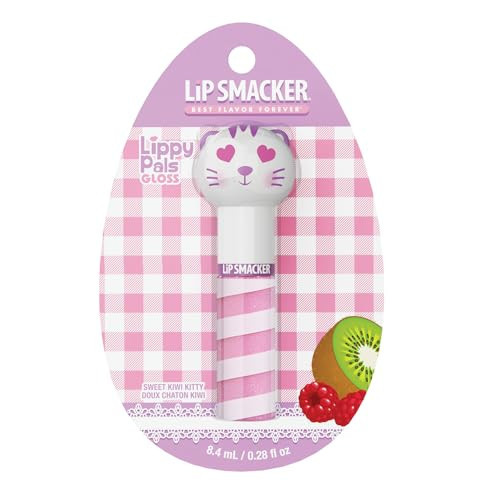 Lip Smacker Easter Kitty Lippy Pal Lip Gloss, Moisturizing & Hydrating, Fun & Collectible Gift for All Ages - Sweet Kiwi | Amazon (US)