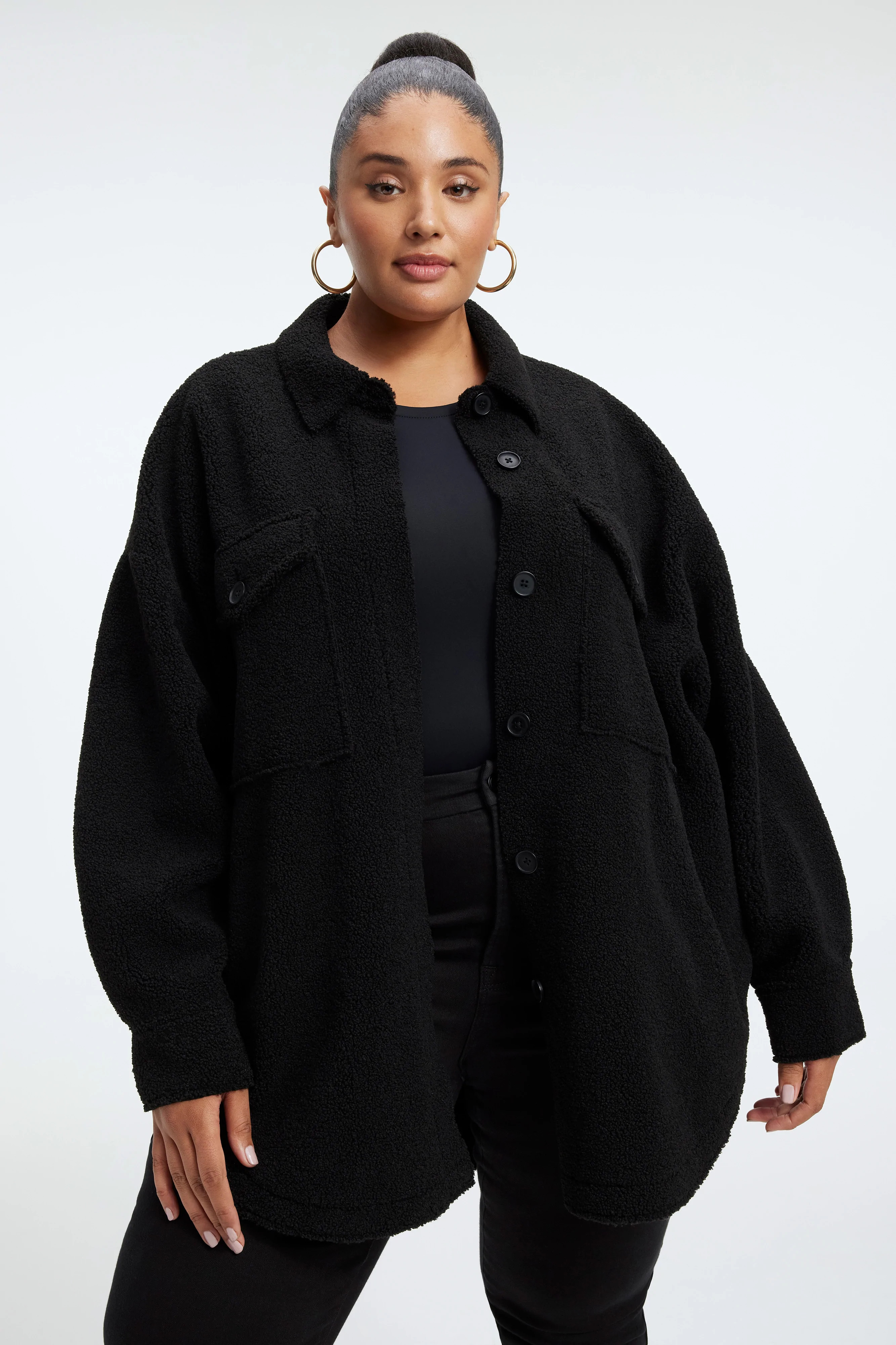 SHERPA SHACKET | BLACK001 | Good American