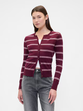 Crewneck Cardigan | Gap Factory