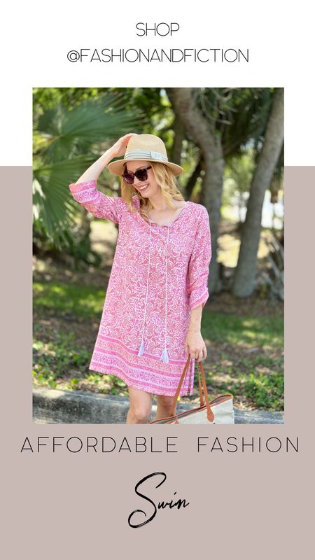 Great summer sundress or swimsuit cover-up from Amazon. Lots of patterns. Wearing size small. Runs large. #sponsored 

#LTKtravel #LTKswim #LTKfindsunder50