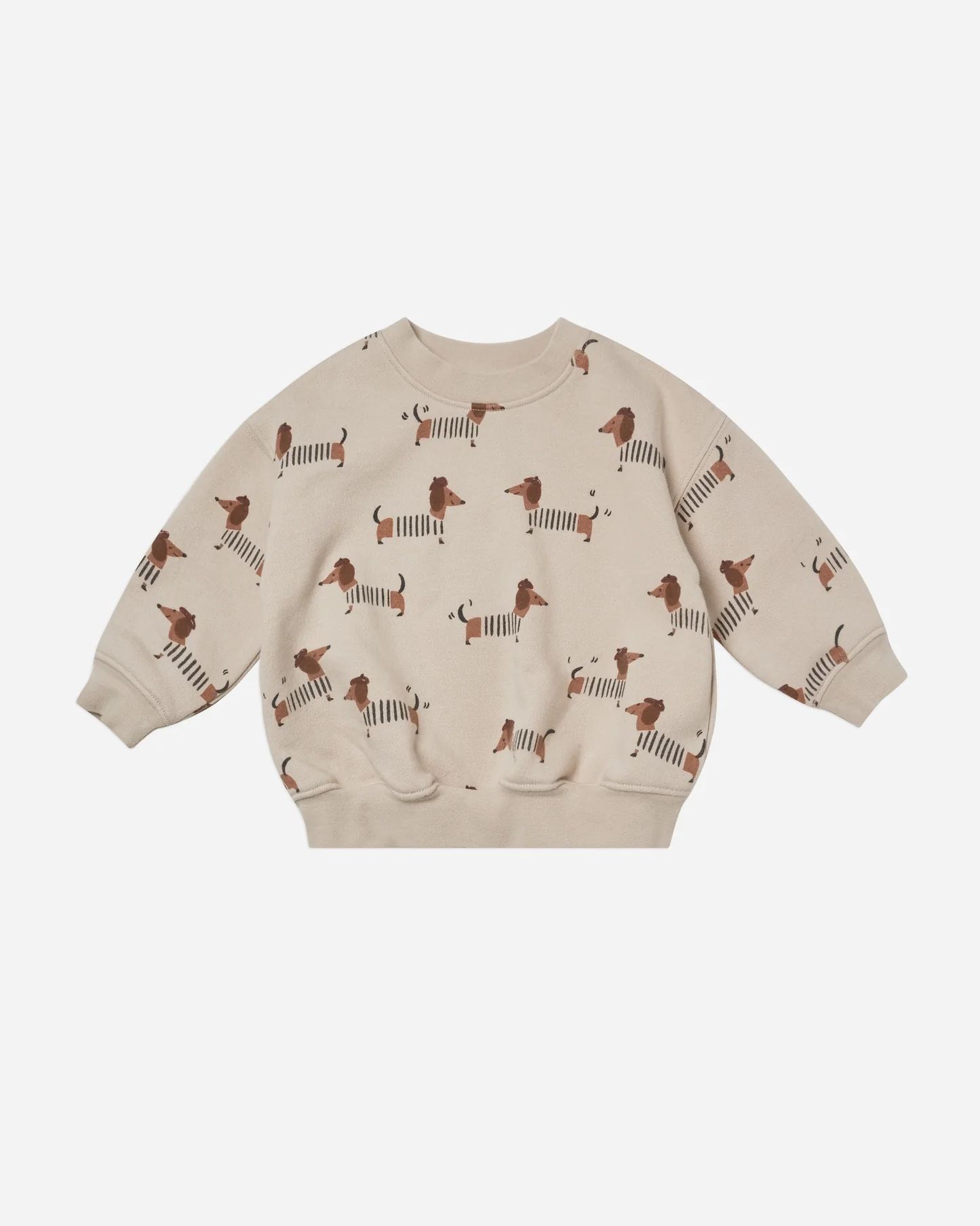 relaxed sweatshirt || dachshund | Rylee + Cru