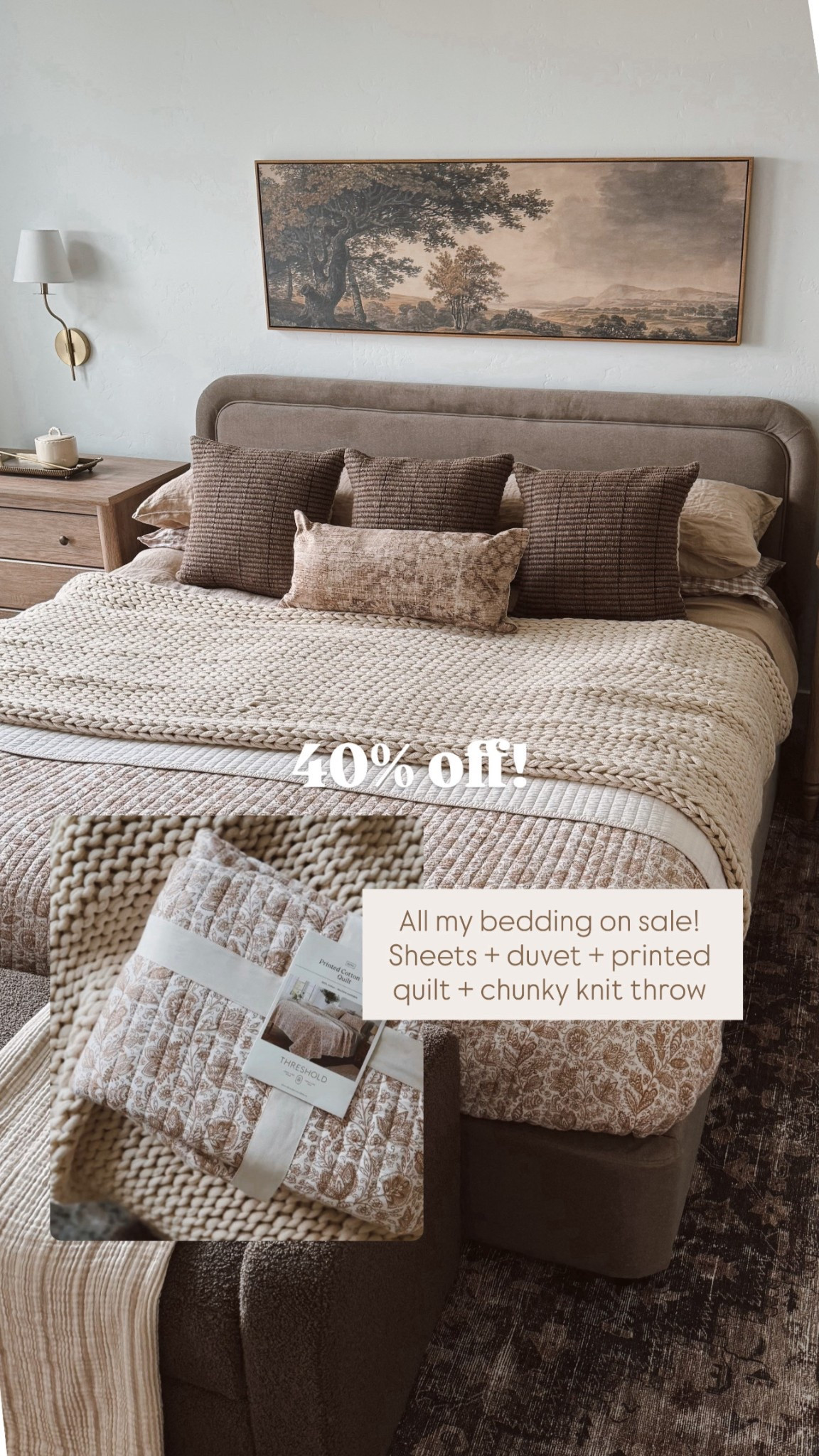 All of my bedding is on sale today for Target circle week! Threshold, studio McGee, casaluna 

#LTKSeasonal #LTKSaleAlert #LTKHome