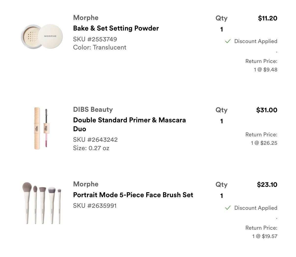 Ultra sale! Stocked up on a couple faves and some new brushes!

$10 off $50 or $20 off $100 with the code GIFTS

#LTKSaleAlert #LTKBeauty #LTKGiftGuide