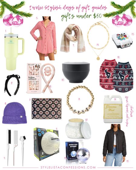 All the best gifts under $50! 

#LTKGiftGuide #LTKfindsunder50 #LTKHoliday