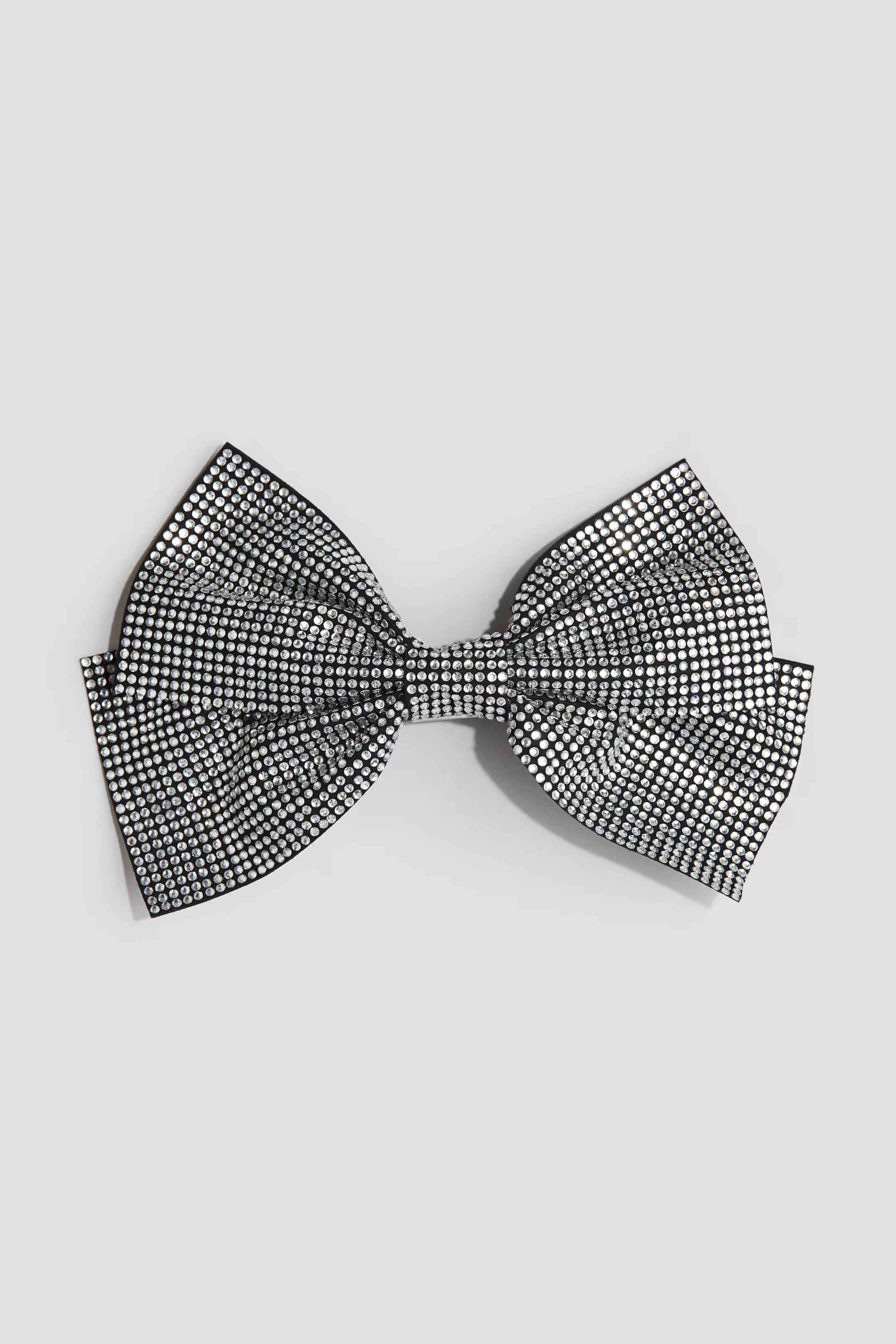Rhinestone-Embellished Bow Hair Clip | H&M (US + CA)