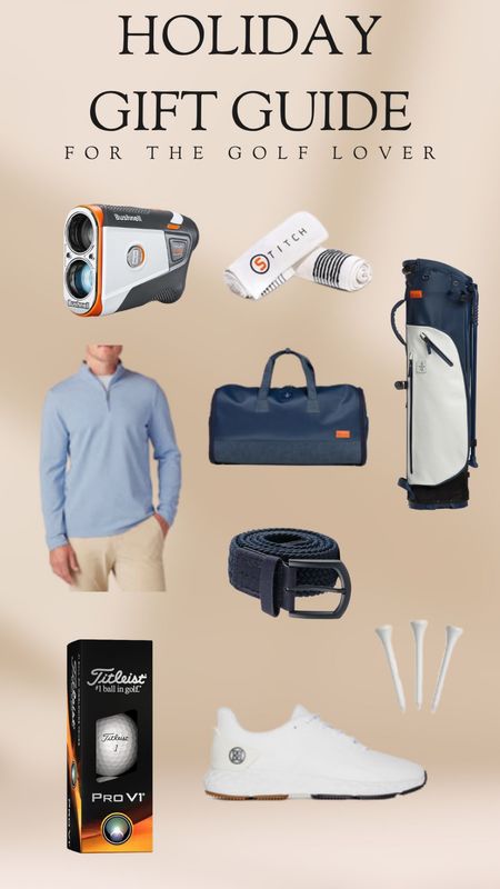 Hit a hole-in-one with these gift ideas for golf enthusiasts! 🏌️‍♂️✨ Discover premium Titleist balls, precise range finders, and stylish golf bags to carry in style. Upgrade their game with a handy garment bag, durable tees, and comfortable golf shoes. Round off the look with a Mizzen and Main pullover, absorbent towels, and a sleek belt. Click to shop and find the perfect gift for the golf lover in your life! 

Gift guide / golf gifts / sports essentials 🎁⛳ 

#LTKsports #LTKgiftspo 

#LTKGiftGuide #LTKmens #LTKHoliday